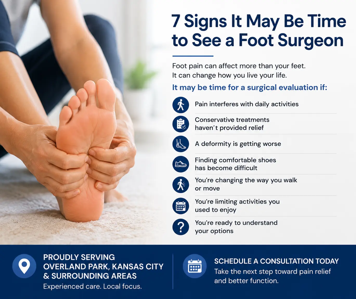 Do I Need Foot Surgery? What to Know Before Surgery | Kansas City
